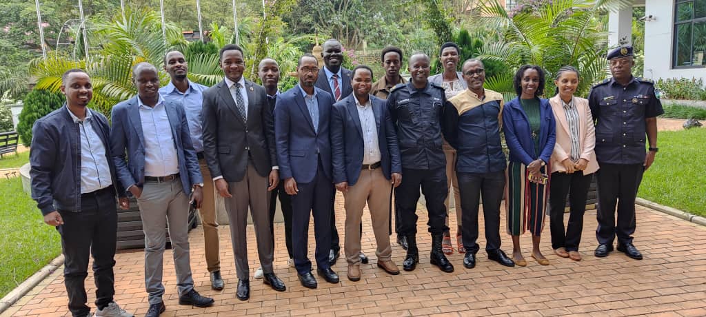 Stakeholders in Rwanda during the regional road crash databases validation workshops 