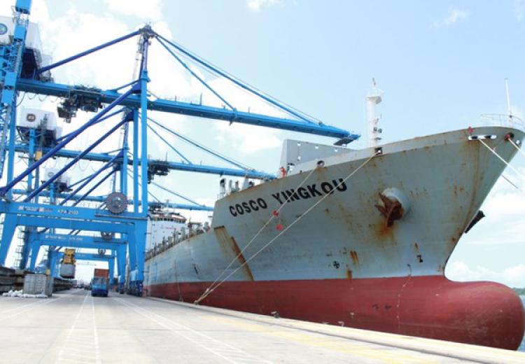 Berth Mombsa Port