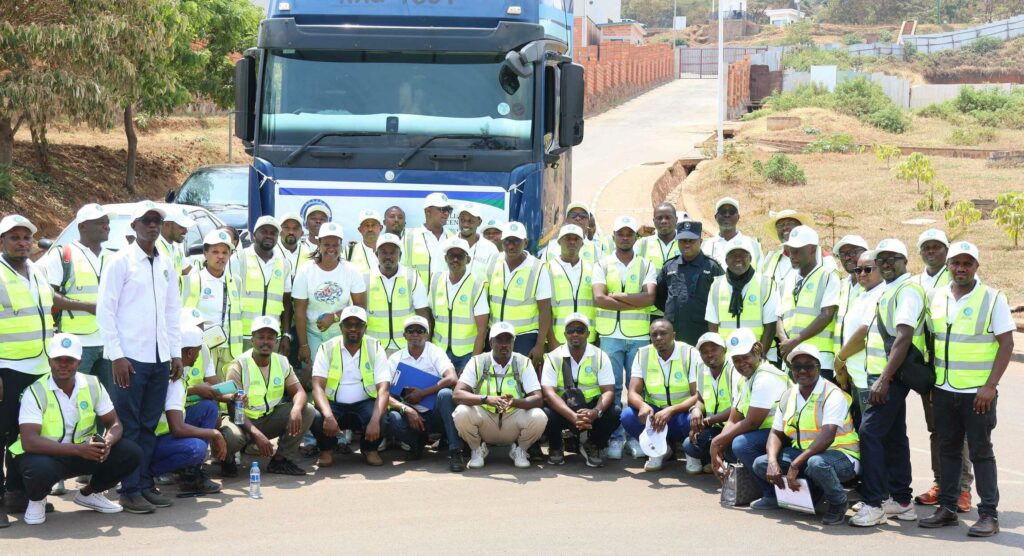 Participants posing for a group photo during the workshop