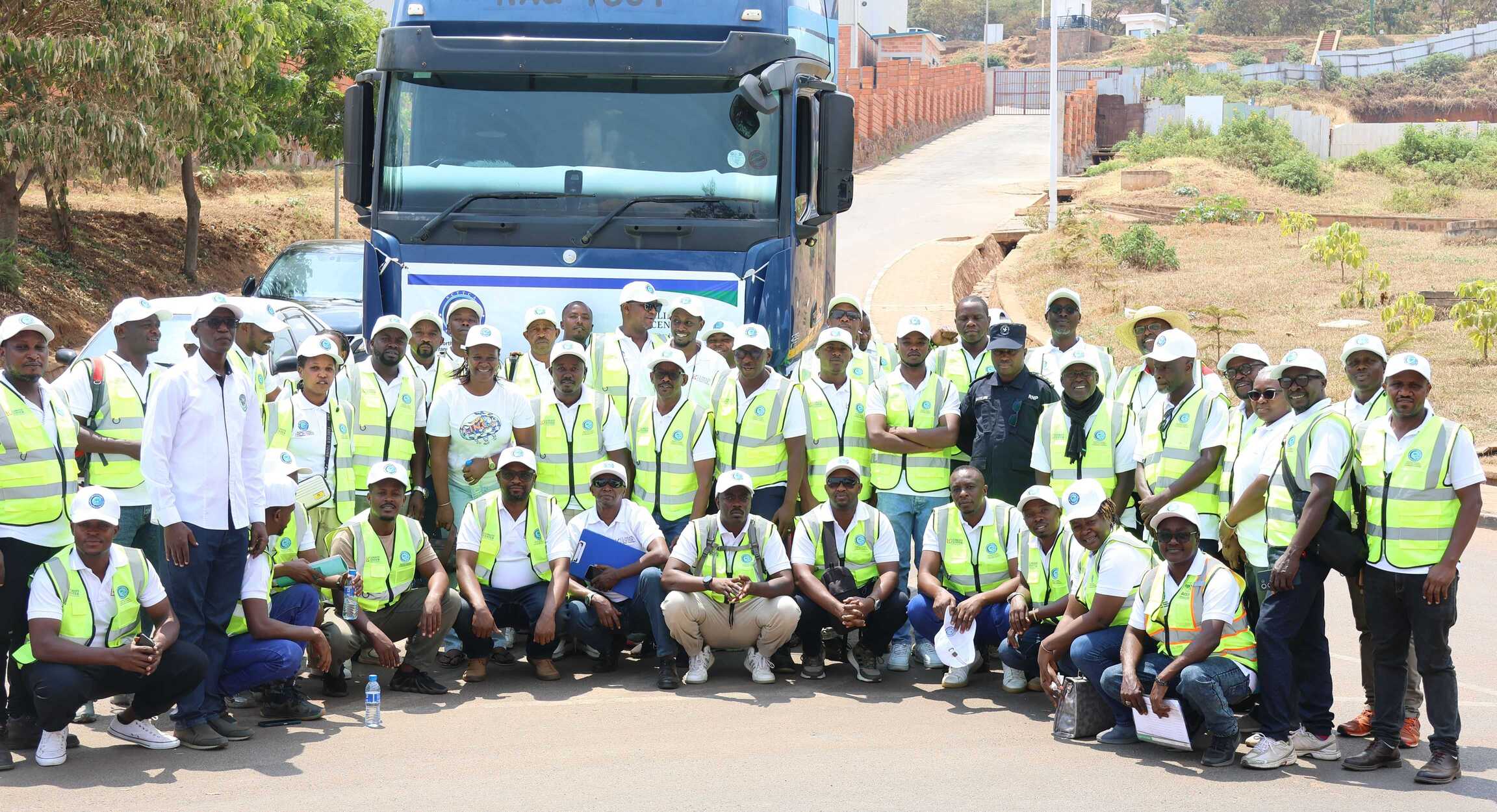 Participants posing for a group photo during the workshop